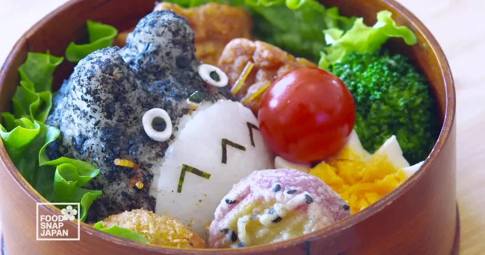 Aesthetic seasonal bento Japan