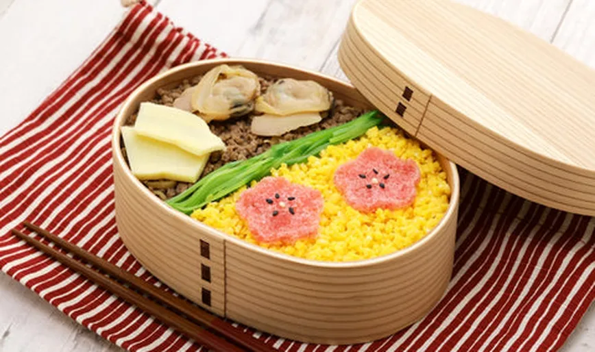 Bento seasons colorful presentation