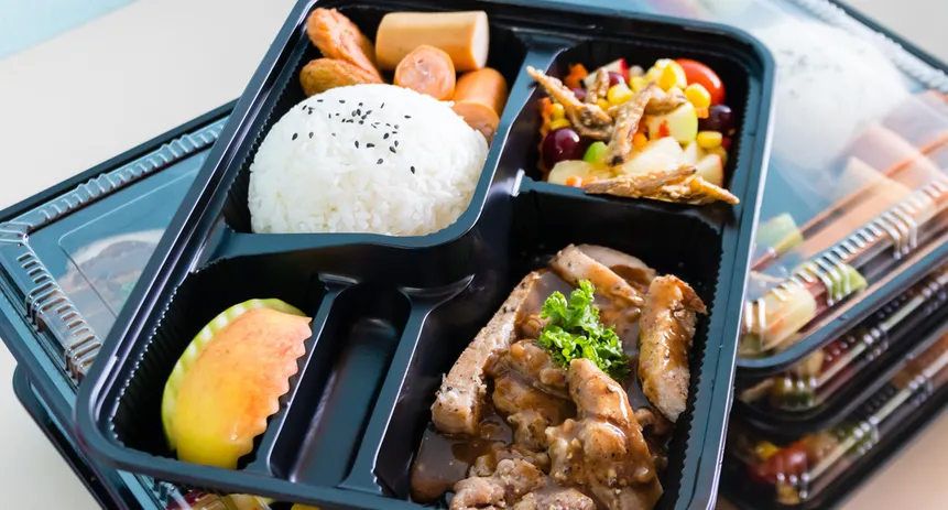 Traditional Japanese bento delivery